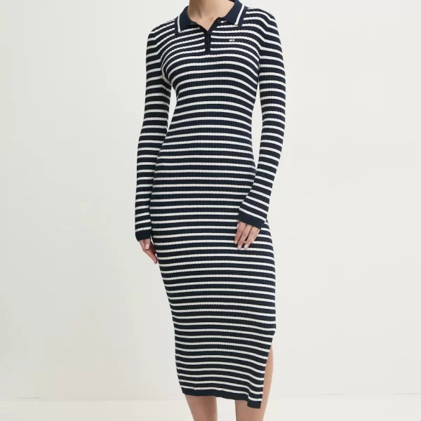 Φόρεμα από μείγμα μαλλιού Tommy Jeans