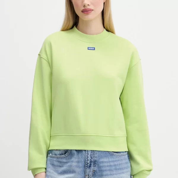 Βαμβακερή μπλούζα Hugo Blue San Jared-C