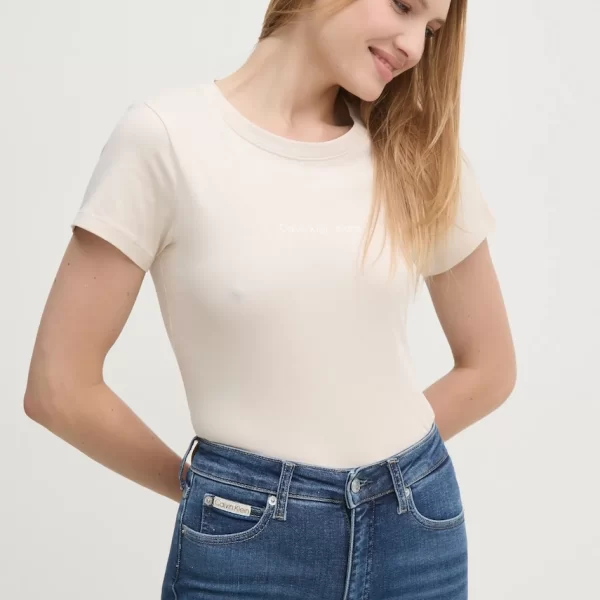 Βαμβακερό μπλουζάκι Calvin Klein Jeans