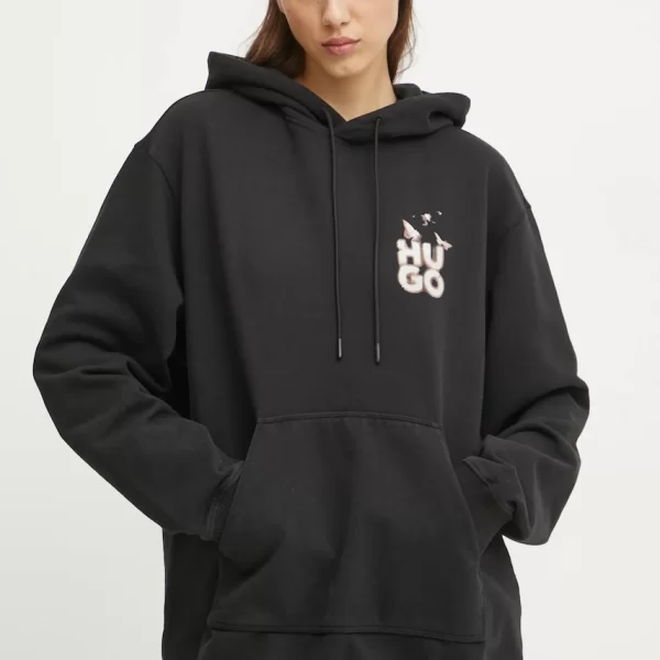 Βαμβακερή μπλούζα HUGO