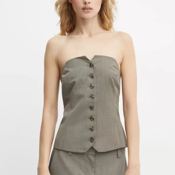 Samsoe Samsoe Τοπ από μείγμα μαλλιού Samsoe Samsoe SAELLEN