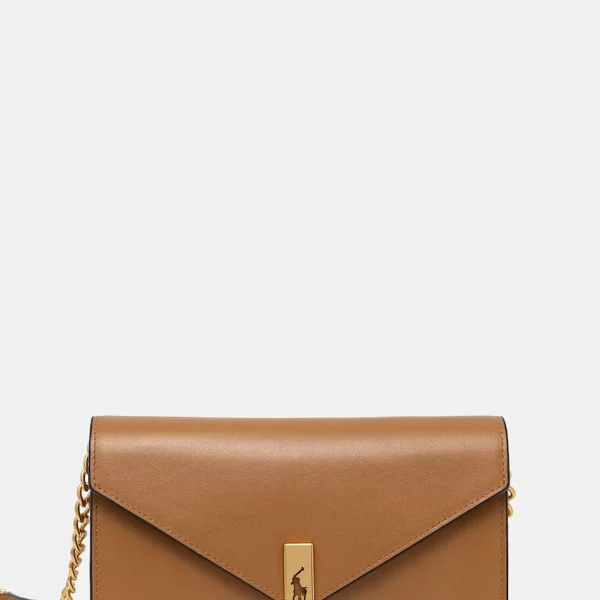 Δερμάτινη τσάντα Polo Ralph Lauren