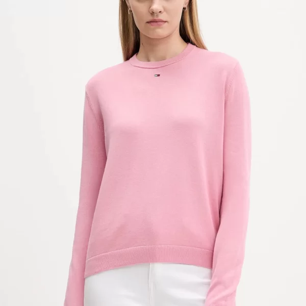 Βαμβακερό πουλόβερ Tommy Jeans