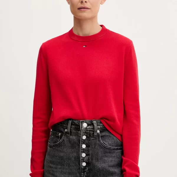 Βαμβακερό πουλόβερ Tommy Jeans