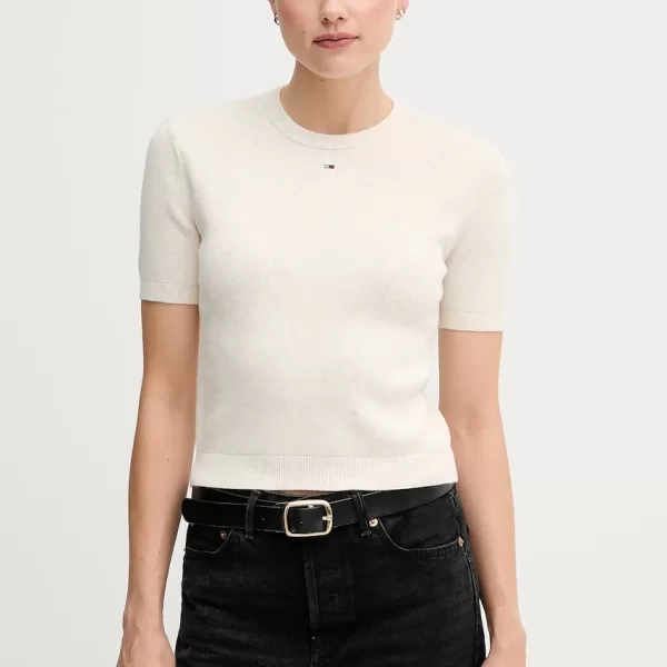 Βαμβακερό πουλόβερ Tommy Jeans