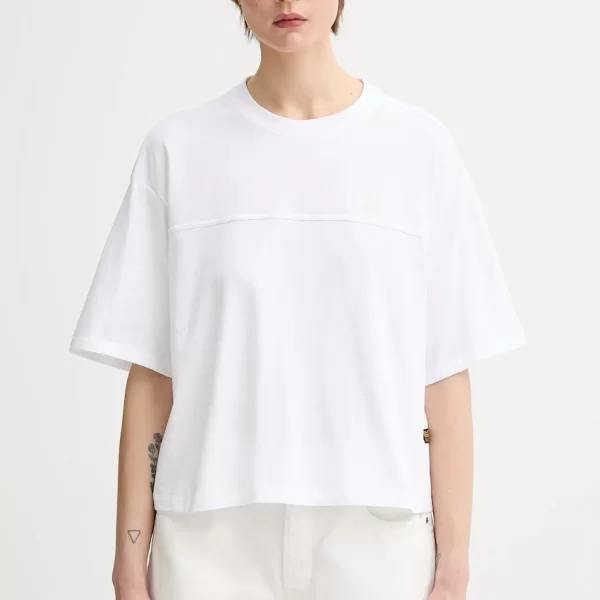 G-Star Βαμβακερό μπλουζάκι G-Star