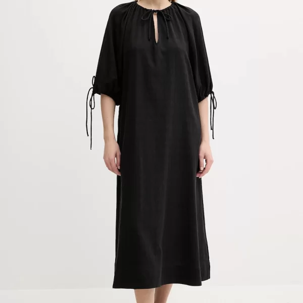 Samsoe Samsoe Βαμβακερό φόρεμα Samsoe Samsoe SALAGO