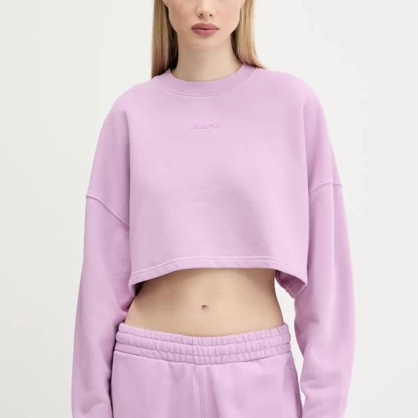 Βαμβακερή μπλούζα Hugo Blue Bashinah