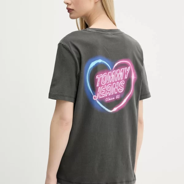 TOMMY JEANS Βαμβακερό μπλουζάκι Tommy Jeans