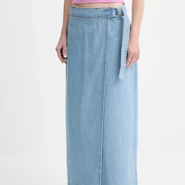 Levi's Τζιν φούστα Levi's COLUMN WRAP SKIRT