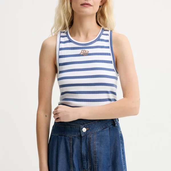 MUNTHE Βαμβακερό τοπ MUNTHE TEZZA