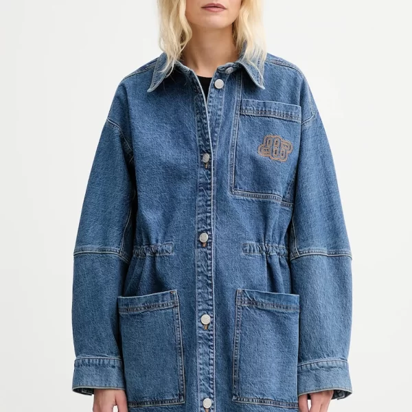 MUNTHE Τζιν μπουφάν MUNTHE PRICKLY