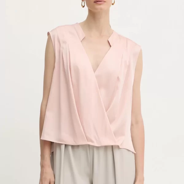 Boss Μεταξωτή μπλούζα BOSS Bashinah