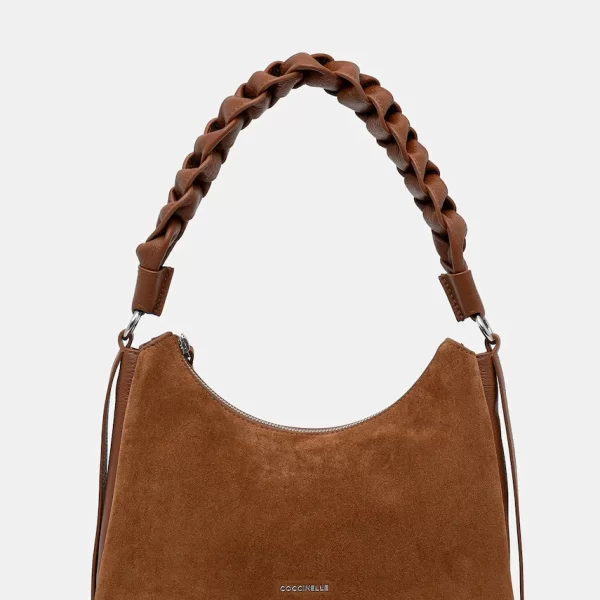 Coccinelle Τσάντα σουέτ Coccinelle BOHEME SUEDE BIMATERIAL