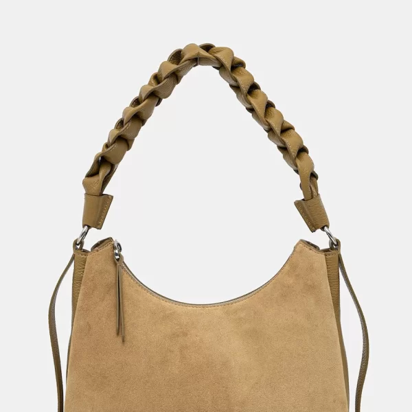 Coccinelle Τσάντα σουέτ Coccinelle BOHEME SUEDE BIMATERIAL