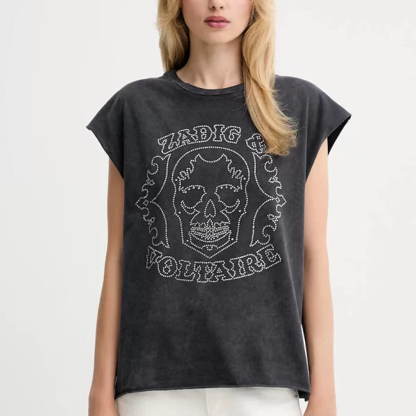 Βαμβακερό μπλουζάκι ZADIG&VOLTAIRE