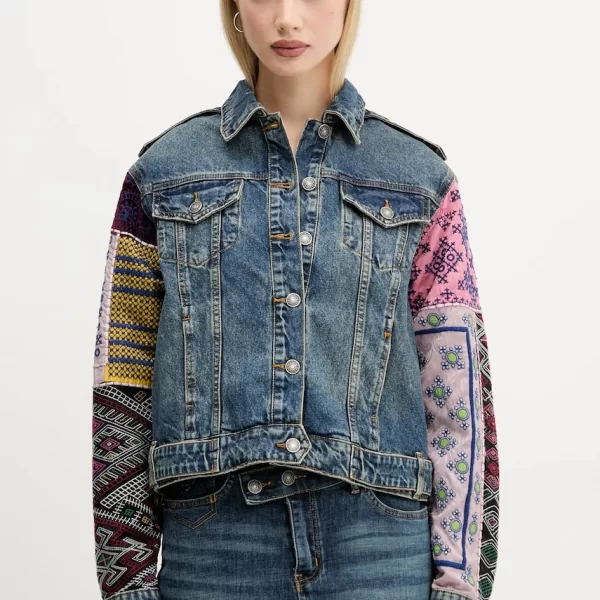 Τζιν μπουφάν Desigual ETNIC