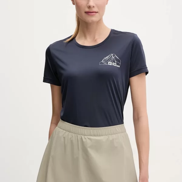 Αθλητικό μπλουζάκι Jack Wolfskin A62120 COMPRESSION CUBE 8