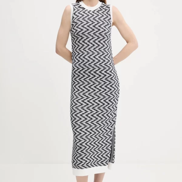 BARBOUR Βαμβακερό φόρεμα Barbour OLIVIA