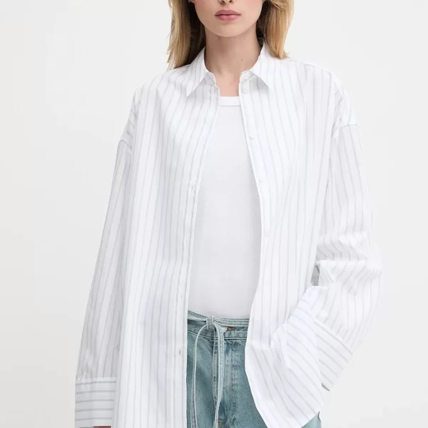 Samsoe Samsoe Βαμβακερό πουκάμισο Samsoe Samsoe SAMARIKA