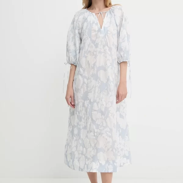 Samsoe Samsoe Βαμβακερό φόρεμα Samsoe Samsoe SAMATERA