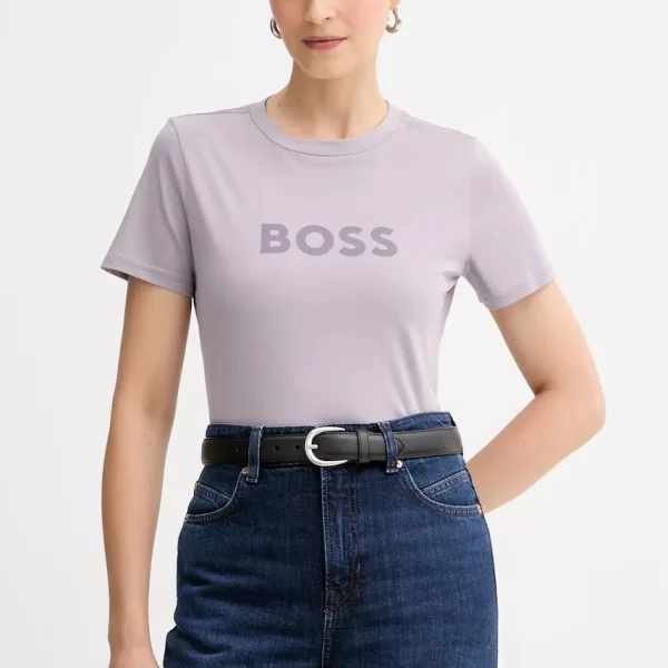 Βαμβακερό μπλουζάκι BOSS Orange BOSS ORANGE Bashinah