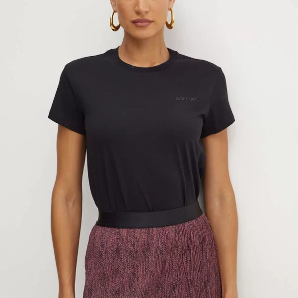 Βαμβακερό μπλουζάκι Patrizia Pepe