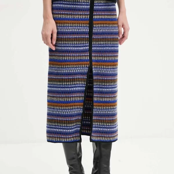 BA&SH Φούστα από μείγμα μαλλιού BA&SH