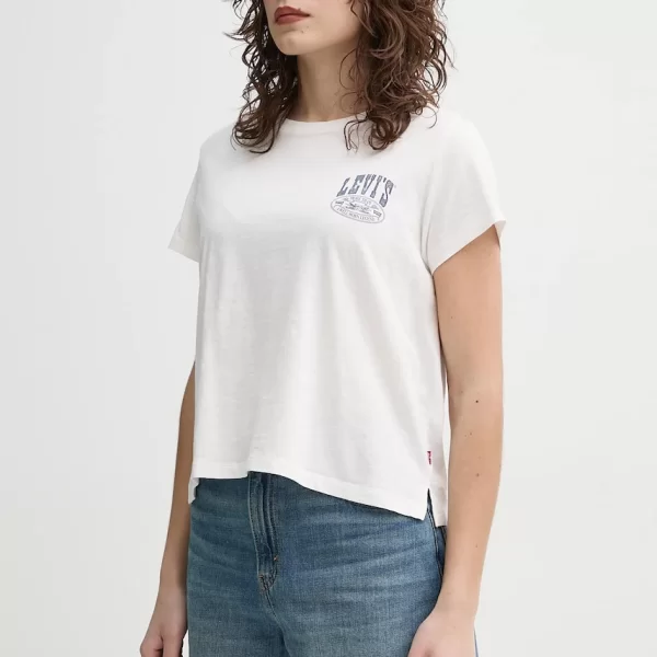 Βαμβακερό μπλουζάκι Levi's