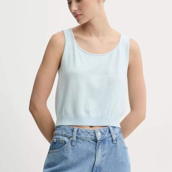 Τοπ από συνδιασμό μεταξιού Guess Jeans