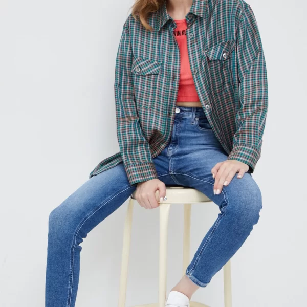 PS PAUL SMITH Πουκάμισο με μείγμα από λινό PS Paul Smith