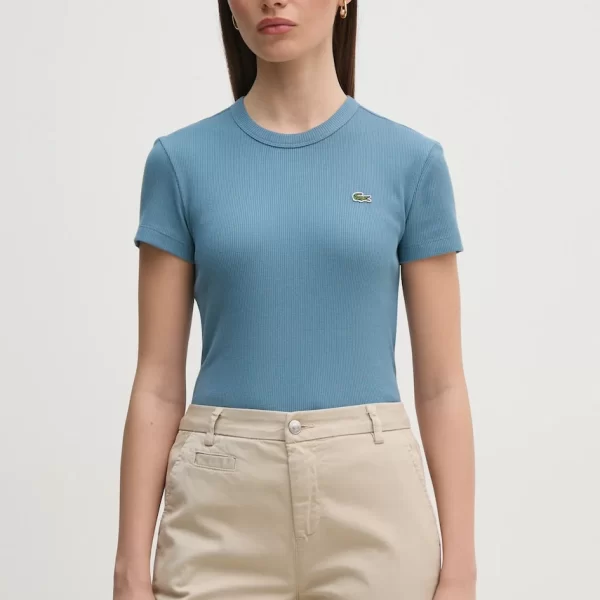 Lacoste Βαμβακερό μπλουζάκι Lacoste