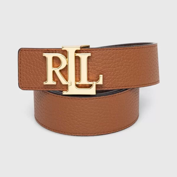 Αναστρέψιμη δερμάτινη ζώνη Lauren Ralph Lauren