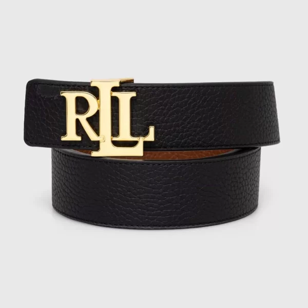 Αναστρέψιμη δερμάτινη ζώνη Lauren Ralph Lauren