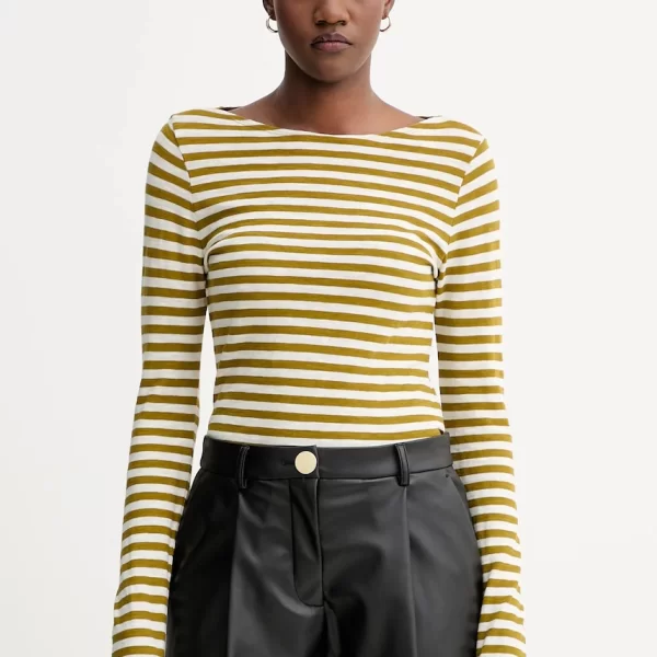 Marc O'Polo Βαμβακερή μπλούζα με μακριά μανίκια Marc O'Polo