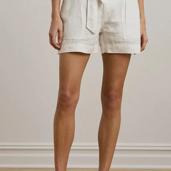 Σορτς από λινό Lauren Ralph Lauren