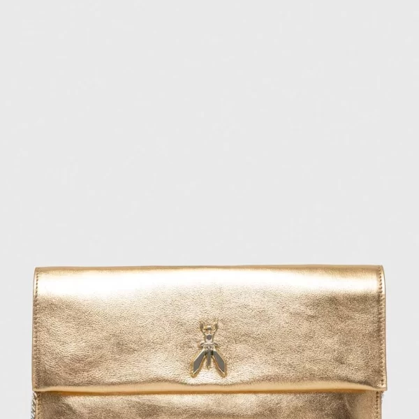 Δερμάτινη τσάντα ώμου Patrizia Pepe