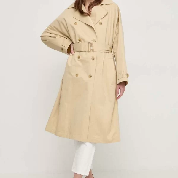 Patrizia Pepe Βαμβακερό παλτό Patrizia Pepe