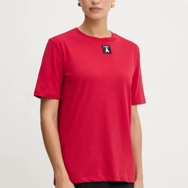 Βαμβακερό μπλουζάκι Patrizia Pepe