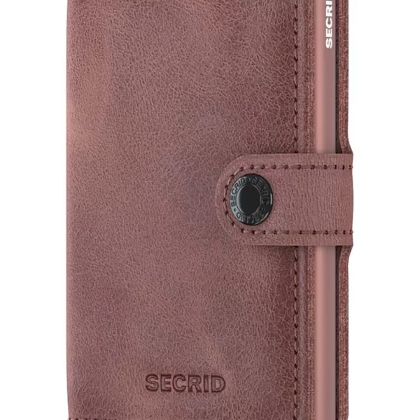 Secrid Δερμάτινο πορτοφόλι Secrid Vintage Mauve