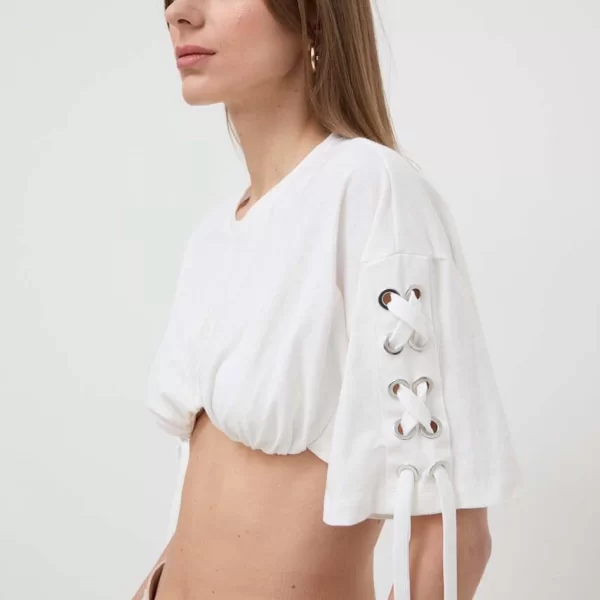 Βαμβακερό μπλουζάκι Pinko