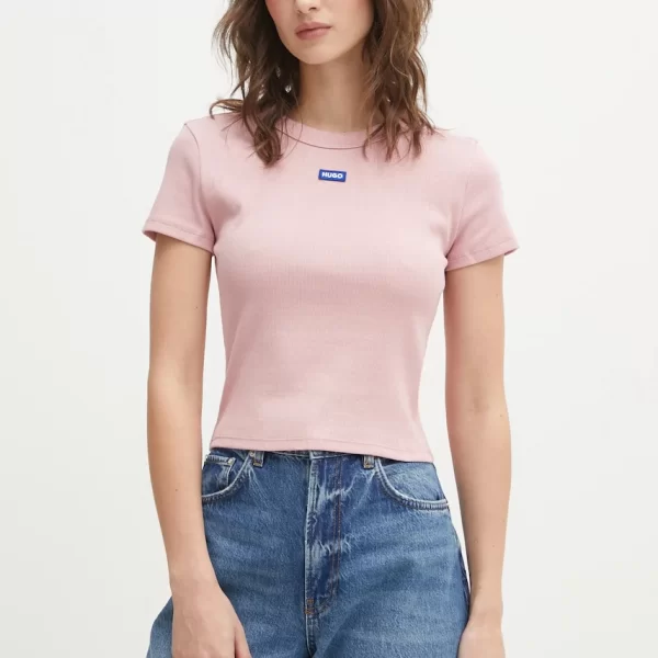 Μπλουζάκι Hugo Blue Baby Tee_B San Jared-C