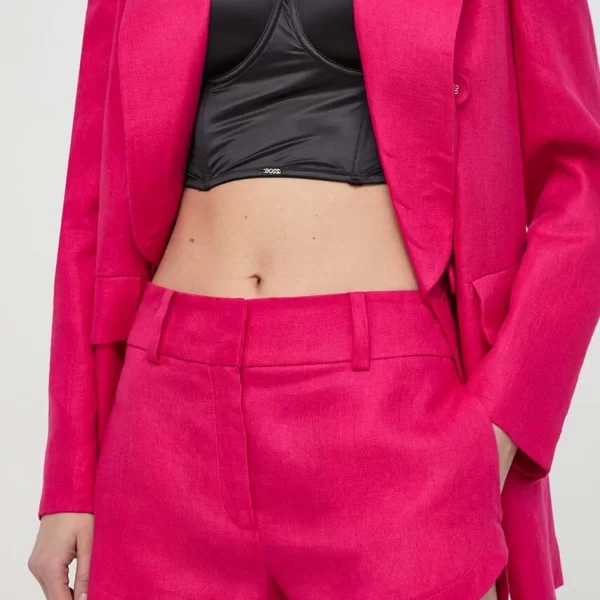 Σορτς από λινό Luisa Spagnoli AUSILIORUNWAY COLLECTION