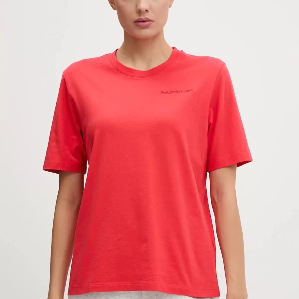 Βαμβακερό μπλουζάκι Peak Performance