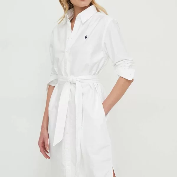 Βαμβακερό φόρεμα Polo Ralph Lauren