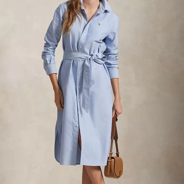 Βαμβακερό φόρεμα Polo Ralph Lauren