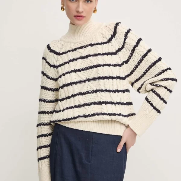 Boss Πουλόβερ με προσθήκη μαλλιού BOSS