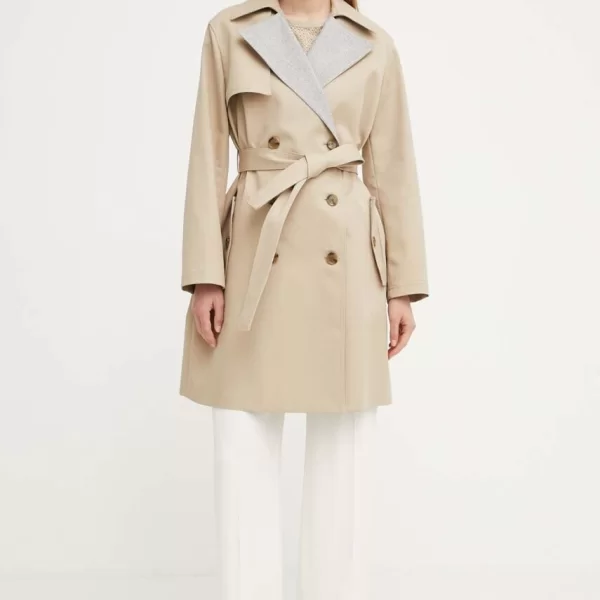 Boss Βαμβακερό παλτό BOSS