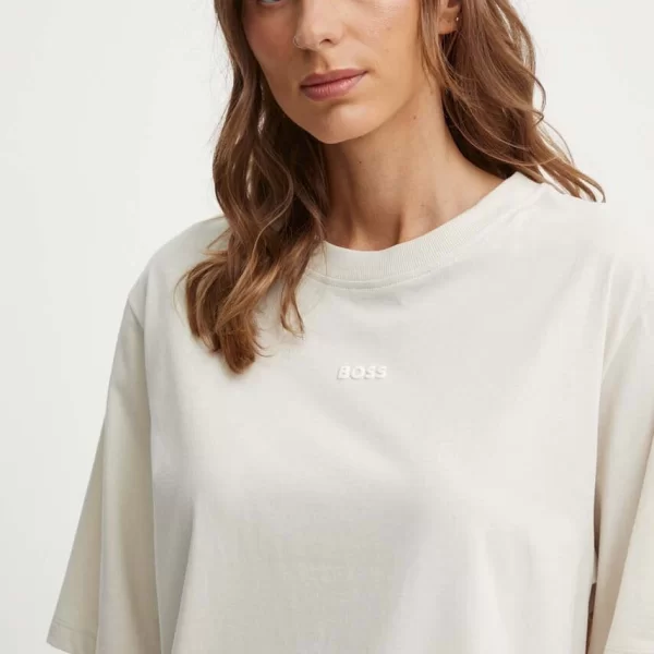 Βαμβακερό μπλουζάκι Boss Orange Kenno