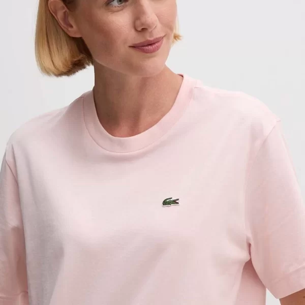 Βαμβακερό μπλουζάκι Lacoste